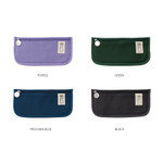 Color - ROMANE 365 Cotton Flat Zipper Pencil Case