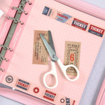 Usage example - Second Mansion Color Grid 6-ring A6 notebook Paper Refills