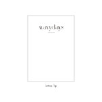 Intro - Wavydays Large Grid Lined Notebook