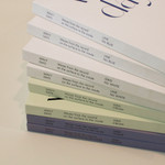 Detail of Wavydays Large Grid Lined Notebook