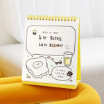 Memo - Indigo Happy Year 2023 Toasty Monthly Standing Desk Calendar