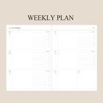 Weekly plan - Indigo 2023 Official A5 Dated Weekly Planner Scheduler