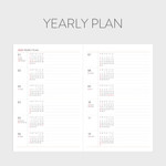 yearly plan - Indigo 2023 Prism A5 Dated Weekly Diary Planner