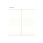 Lined note - 2023 Notable memory slim handy dated monthly planner