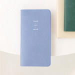 Cashmere blue - 2023 Notable memory slim handy dated monthly planner