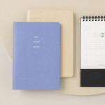 Cashmere blue - 2023 Notable memory slim B6 dated monthly planner