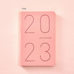 Pink - 2023 Premium Basic Dated Monthly Planner