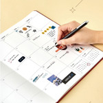 Monthly plan - 2023 Premium big dated monthly planner