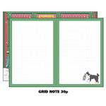 Grid notes - 2023 Colorpoint B6 Dated Monthly Diary