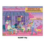 illustration - 2023 Colorpoint B6 Dated Monthly Diary