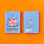 Cream cake - 2023 Colorpoint B6 Dated Monthly Diary