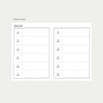 Yearly plan - 2023 Toasty B6 Undated Weekly Diary Planner