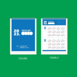Wanna This 2023 Round A5 Standing Flip Desk Calendar