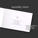 Monthly intro - 2023 Delight Log Wide Dated Weekly Planner Diary
