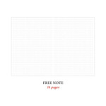 free note - ICONIC 2023 Journal Journey B6 Dated Weekly Diary Planner