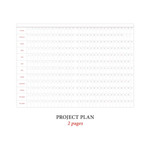 project plan - ICONIC 2023 Journal Journey B6 Dated Weekly Diary Planner