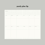 Yearly plan - Sequence to Sequence 6 months Dateless Weekly Diary