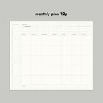 Monthly plan - Sequence to Sequence 6 months Dateless Weekly Diary
