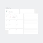 Weekly plan - 2023 Hello Small Dated Weekly Planner