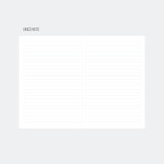 Lined note - 2023 Hello B6 Dated Weekly Planner