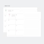 Weekly plan - 2023 Hello B6 Dated Weekly Planner