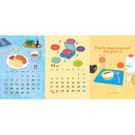 2023 Retro A5 Standing Flip Desk Calendar