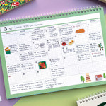 Monthly calendar - 2023 A4 Large Dated Monthly Planner Scheduler