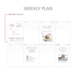 Weekly plan - 2023 My Story A5 Dated Weekly Diary