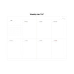 Weekly plan - 2023 Keep The Memory Hardcover Dated Weekly Diary