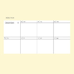 Weekly plan - 2023 Square Your Dated Weekly Diary Planner