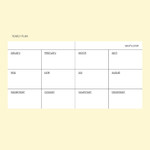 Yearly plan - 2023 Square Your Dated Weekly Diary Planner