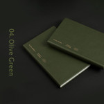 Olive green - 2023 Simple B6 Hardcover Dated Weekly Planner