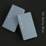 Dusty blue - 2023 Simple Long Hardcover Dated Weekly Planner
