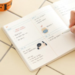 Weekly plan - 2023 Salty Nutty Hardcover Dated Weekly Diary Planner