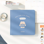 Blue - 2023 Salty Nutty Hardcover Dated Weekly Diary Planner