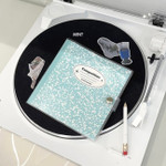 Mint - Composition Snap Square Undated Weekly Diary