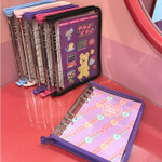 Retro 6-Ring A5 Zippered Dateless Diary