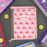 Retro 6-Ring A5 Zippered Dateless Diary
