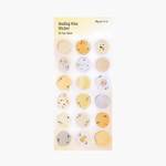 Appree Pure Yellow Self Adhesive Sealing Wax Sticker