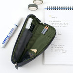 4 Pockets - Byfulldesign Double Pockets Zipper Pencil Case