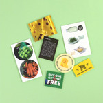 Paperian Nice Mood Supermarket Removable Sticker Pack