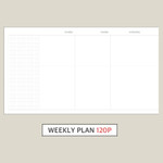 Weekly plan - O-check One Ordinary Day Dateless Weekly Diary Planner Weekly plan - O-check One Ordinary Day Dateless Weekly Diary Planner