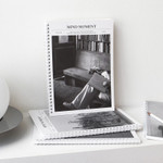 Indigo Mind Moment B5 Wirebound Grid Notebook