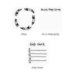 Daily Drawing Small Sticky Notepad