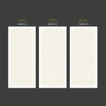 Wanna This Twinkle Gold Border Line Sticker Pack