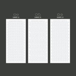 Wanna This Twinkle Silver Border Line Sticker Pack