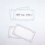 Mini Size - Universal Condition Antique Memo Card 20 Sheets
