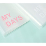 Detail of Hey My Days Sticker Storage Book Album