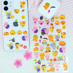 Funny Sticker Hamster ChiChi Puffy Deco Sticker