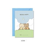 Cloud - Busisi Bear Message Card and Envelope Set